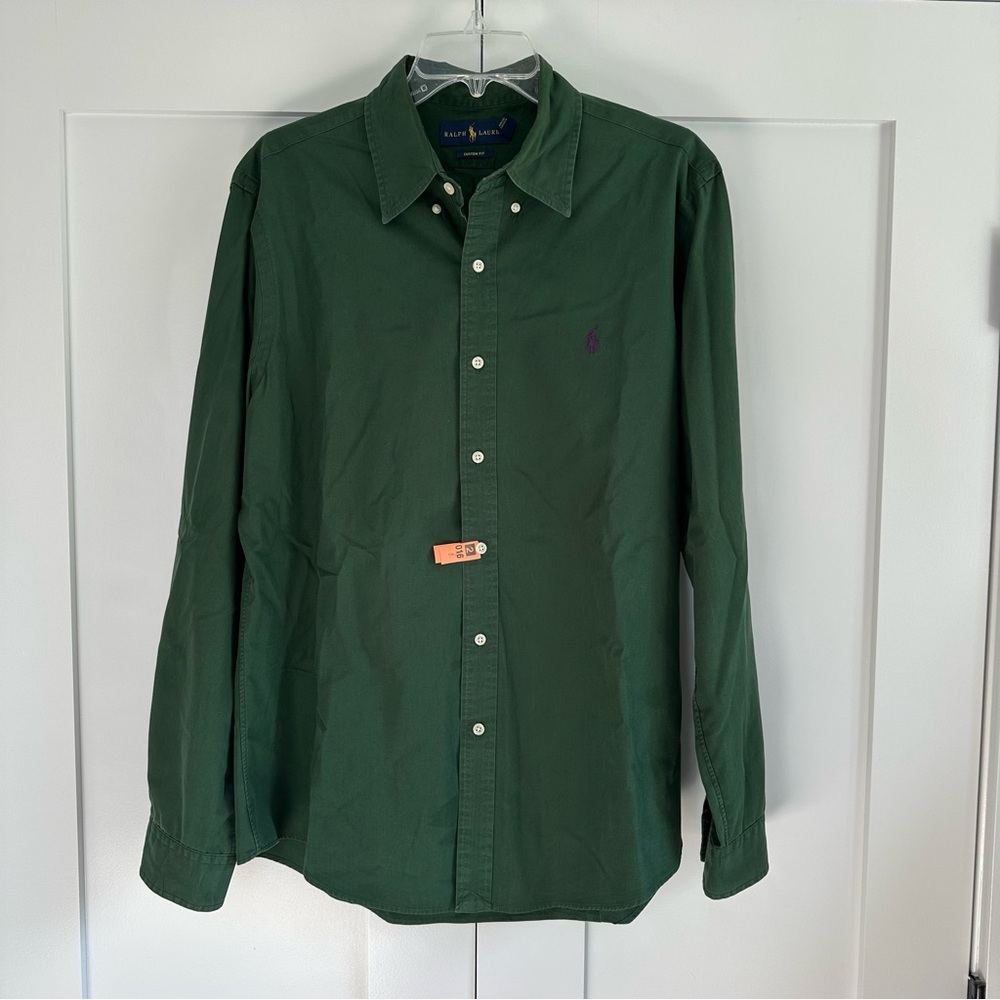 Men’s Polo Ralph Lauren Custom Fit Casual Buttondown Shirt